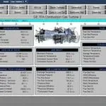 Combustion Gas Turbine Performance Monitor & Plant Heat Rates Visualization Module